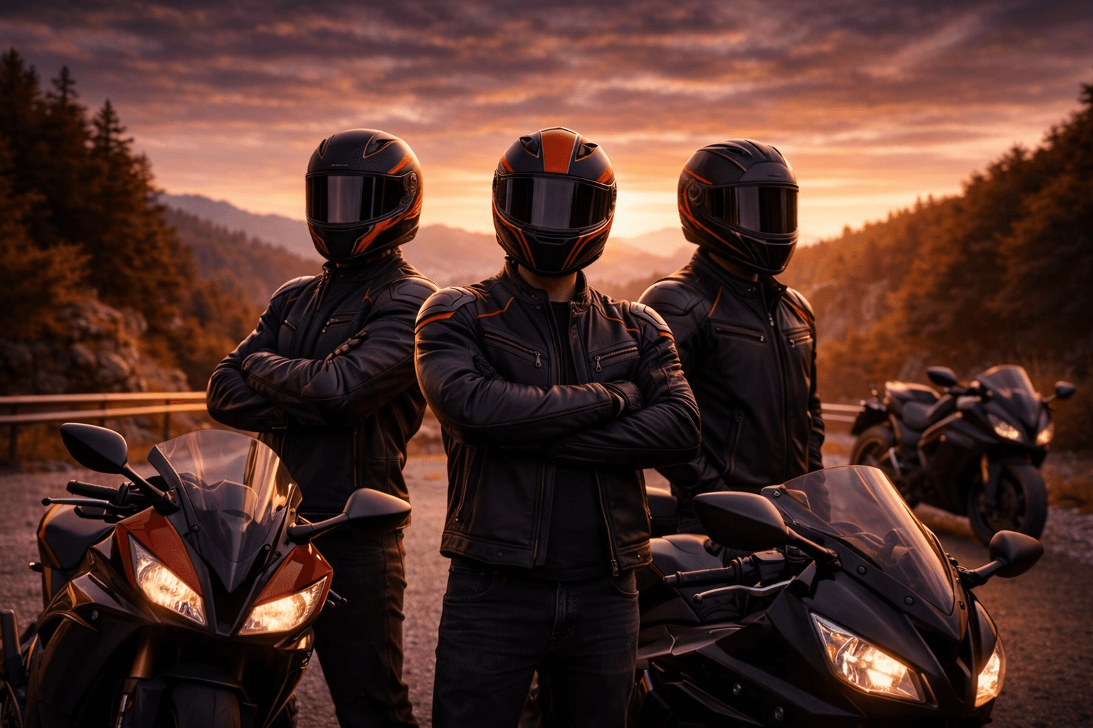 RiderzClub welcome screen